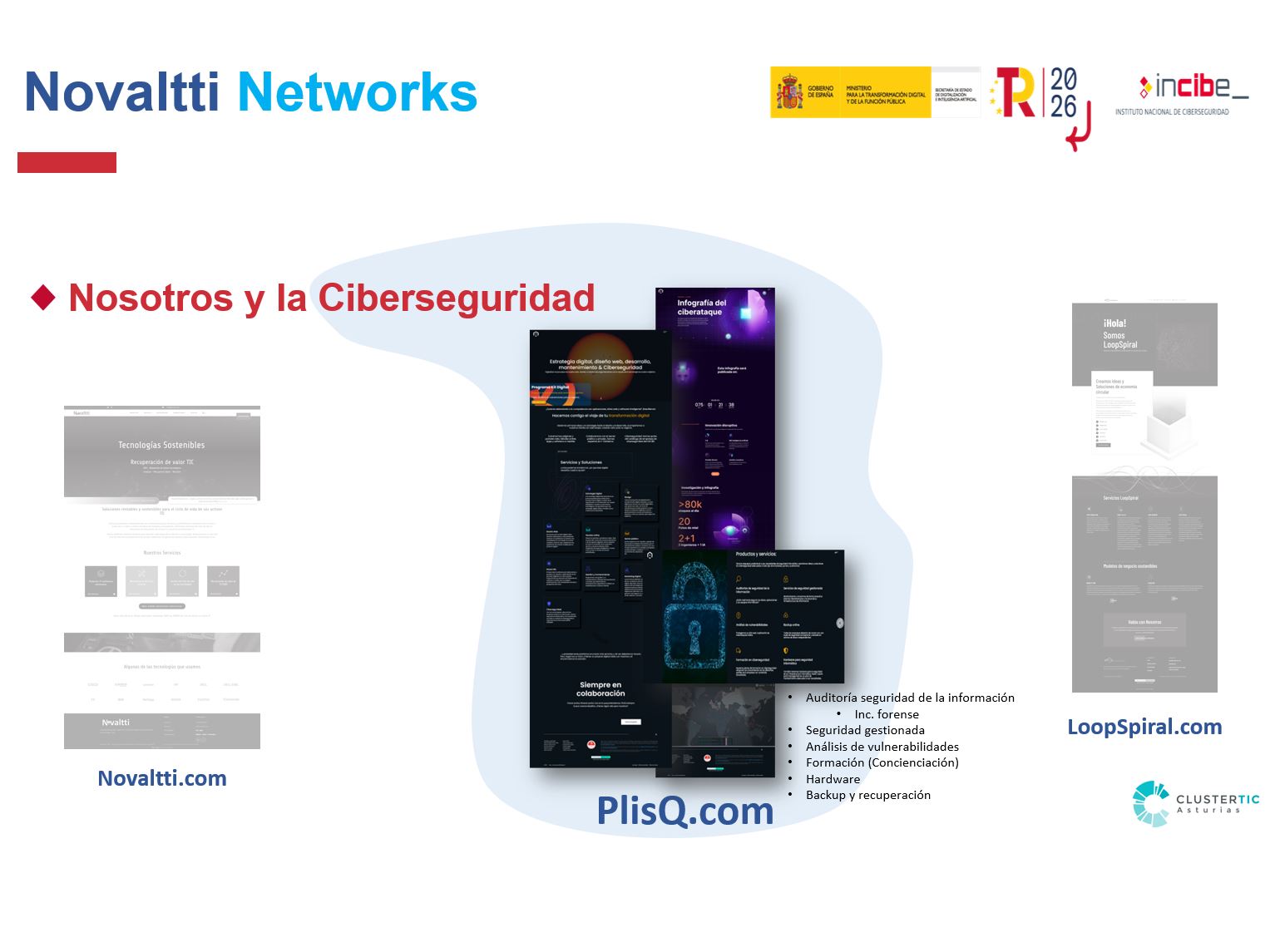 Ciberseguridad y emprendimiento Ciberseguridad y emprendimiento con PlisQ